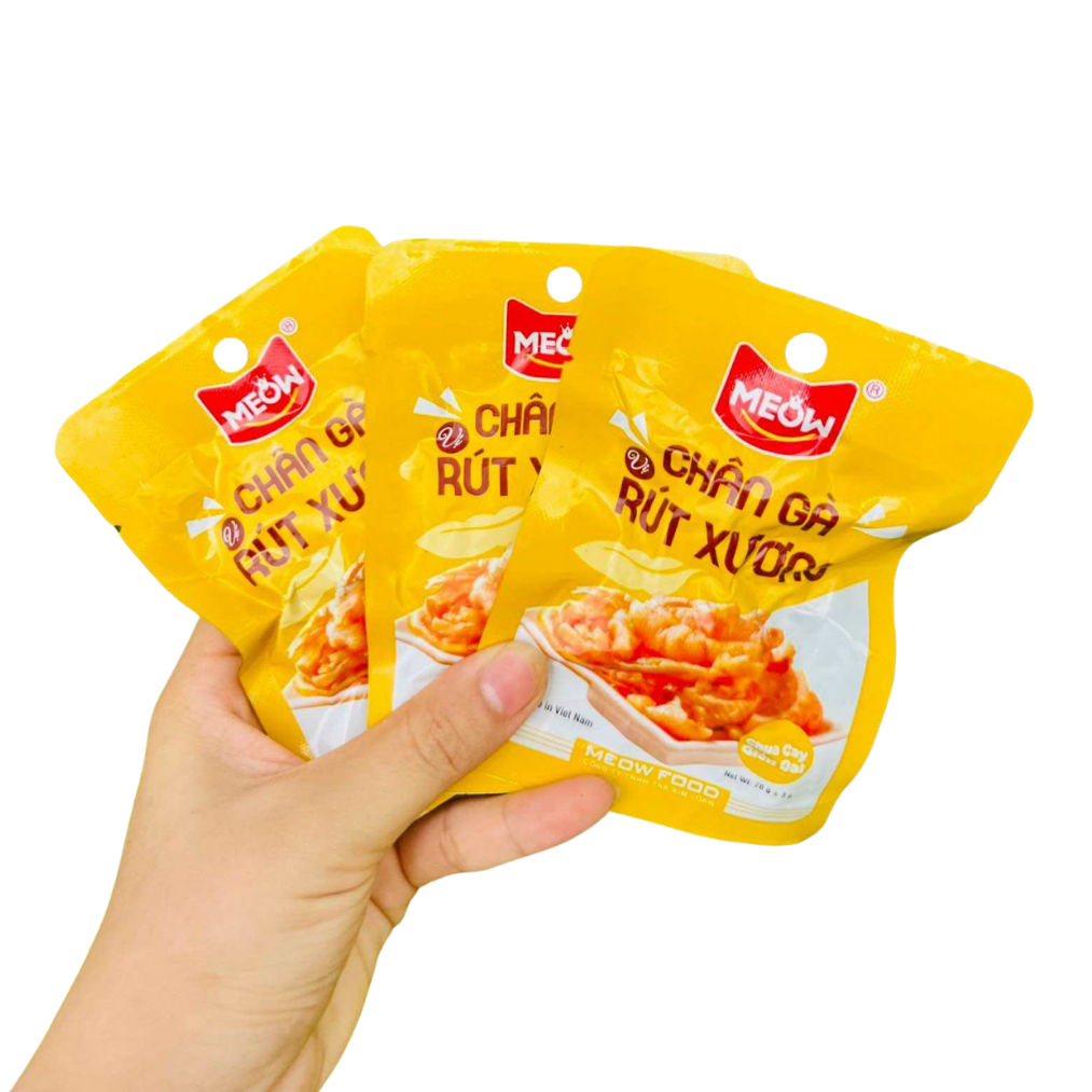 Chân gà Meow rút xương 28g 1